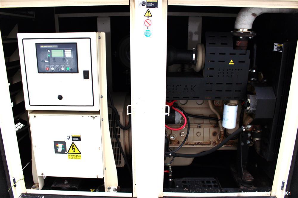 Used Triton / Cummins 105 kW diesel generator. Cummins 6BT5.9-G6 engine.
