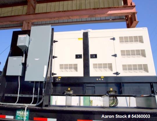 Used Triton Diesel Generator, Model TP-P150-T3. Rated 150 kW. 133 kW prime. 1800 RPM, 3/60/277/480V. SN F024245E. 177 hours.