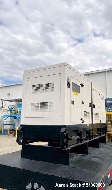 Used Triton Diesel Generator, Model TP-P150-T3. Rated 150 kW. 133 kW prime. 1800 RPM, 3/60/277/480V. SN F024245E. 177 hours.
