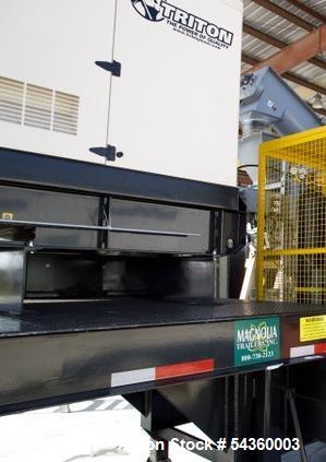 Used Triton Diesel Generator, Model TP-P150-T3. Rated 150 kW. 133 kW prime. 1800 RPM, 3/60/277/480V. SN F024245E. 177 hours.