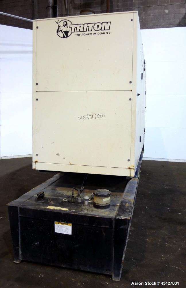 Used Volvo / Triton 300 kW diesel generator. Volvo TAD941GE engine.