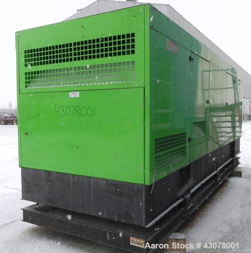 Used Volvo 515 kW Diesel Generator Set, serial #0123073/03. Volvo Penta model TAD 1631 GE diesel engine rated 750 hp @ 1800 rpm, serial #2 160 041935. Stamford 3/60/480V, 800 amp mainline circuit bre...
