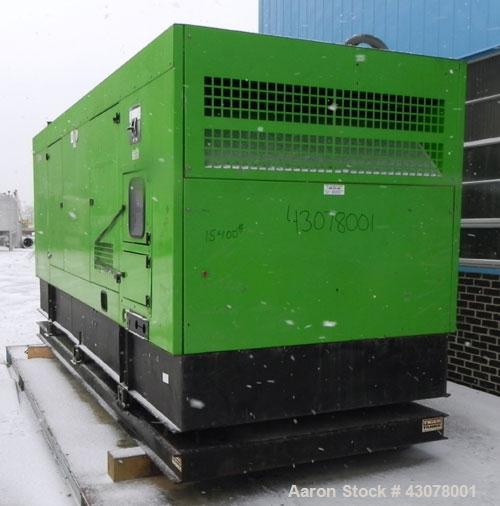 Used Volvo 515 kW Diesel Generator Set, serial #0123073/03. Volvo Penta model TAD 1631 GE diesel engine rated 750 hp @ 1800 rpm, serial #2 160 041935. Stamford 3/60/480V, 800 amp mainline circuit bre...