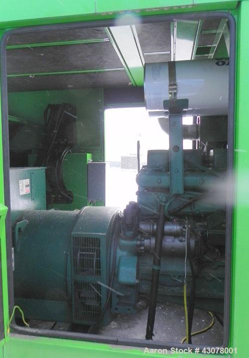 Used Volvo 515 kW Diesel Generator Set, serial #0123073/03. Volvo Penta model TAD 1631 GE diesel engine rated 750 hp @ 1800 rpm, serial #2 160 041935. Stamford 3/60/480V, 800 amp mainline circuit bre...