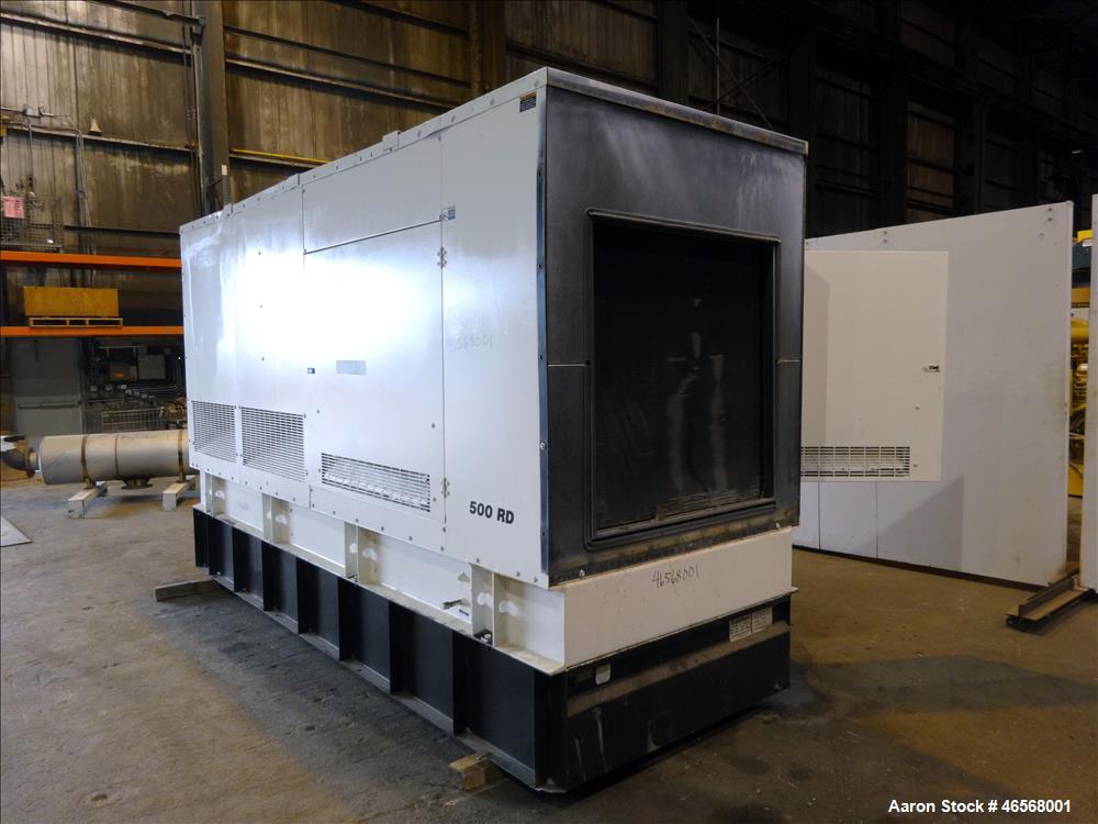 Used- Elliott / Volvo 500kW Standby Diesel Generator Set, Volvo TAD1631GE Engine