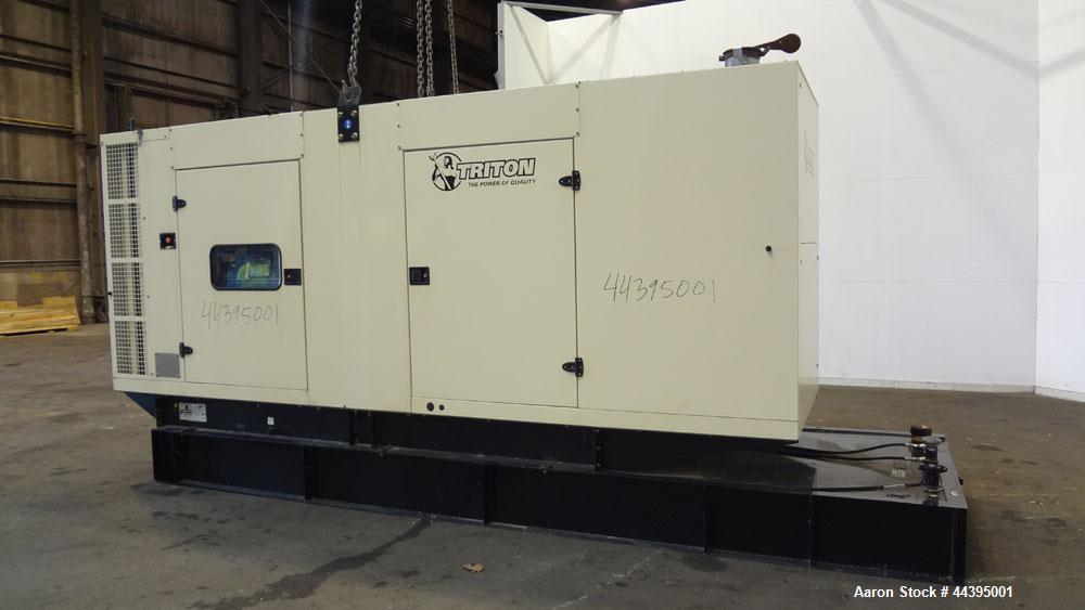 Used Triton Package 480kW Standby (436kW prime) Diesel Generator Set, Model V500UC, Serial #V500UC06002567. Volvo model TAD1641GE engine serial #V500UC06002567, emissions EPA Tier 2 certified. 3/60/2...