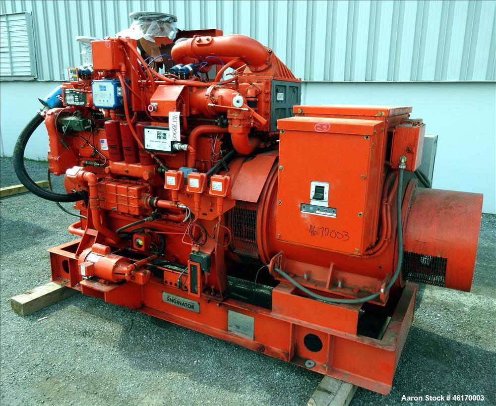 Used Waukesha 305 kW  natural gas generator, model VGF18GLD