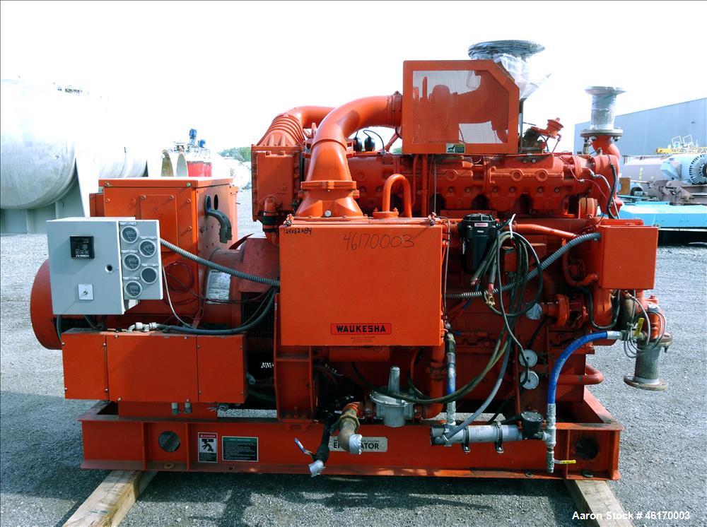 Used Waukesha 305 kW  natural gas generator, model VGF18GLD