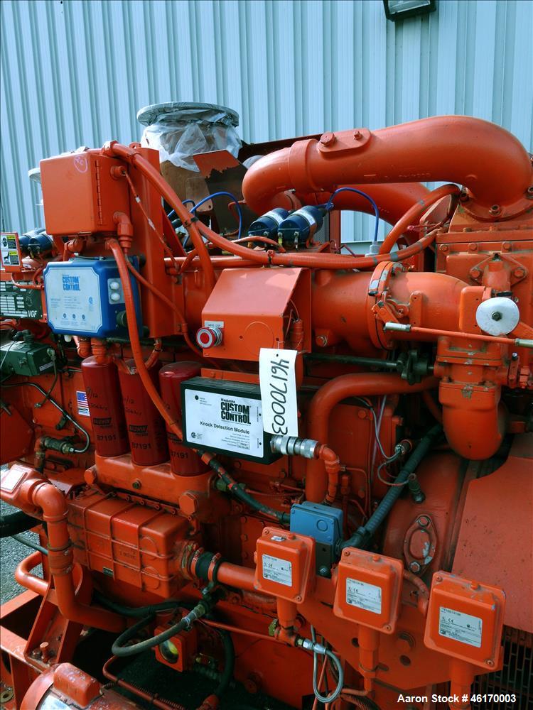 Used Waukesha 305 kW  natural gas generator, model VGF18GLD