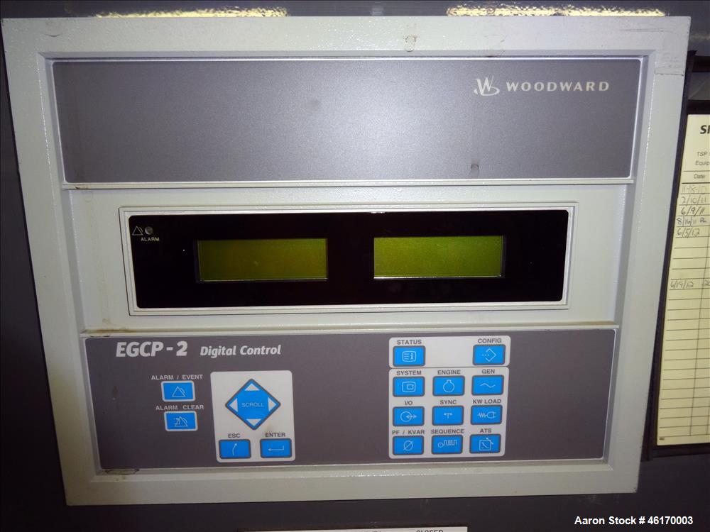 Used Waukesha 305 kW  natural gas generator, model VGF18GLD