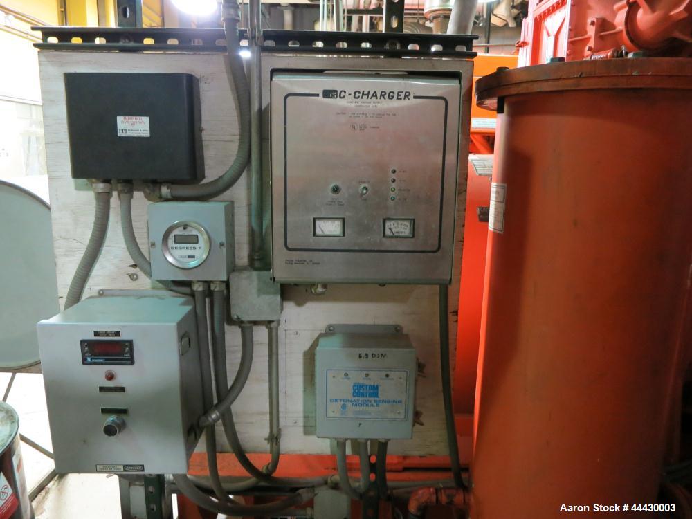 Used Waukesha 4000kW natural gas power plant consisting of (5) Waukesha generator sets as follows: Unit #1 Waukesha model L5108GL SN-C-93726/4, 770 kWe continuous 3/60/4160V, total hours 30,420. Majo...