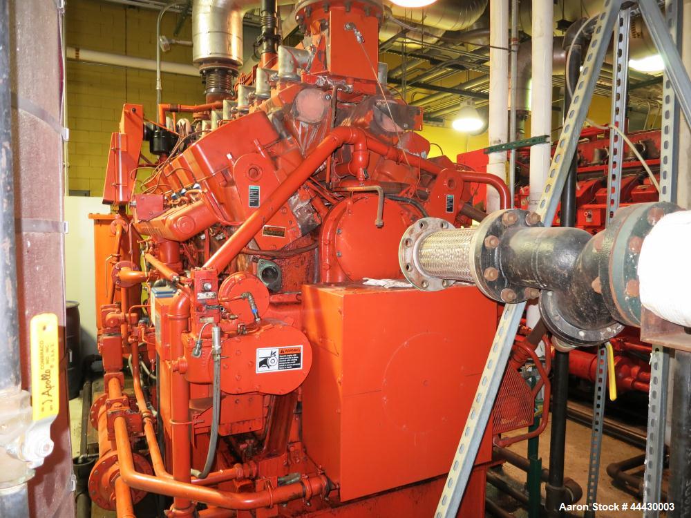 Used Waukesha 4000kW natural gas power plant consisting of (5) Waukesha generator sets as follows: Unit #1 Waukesha model L5108GL SN-C-93726/4, 770 kWe continuous 3/60/4160V, total hours 30,420. Majo...