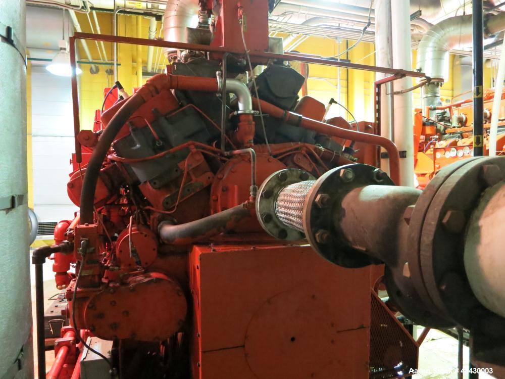 Used Waukesha 4000kW natural gas power plant consisting of (5) Waukesha generator sets as follows: Unit #1 Waukesha model L5108GL SN-C-93726/4, 770 kWe continuous 3/60/4160V, total hours 30,420. Majo...