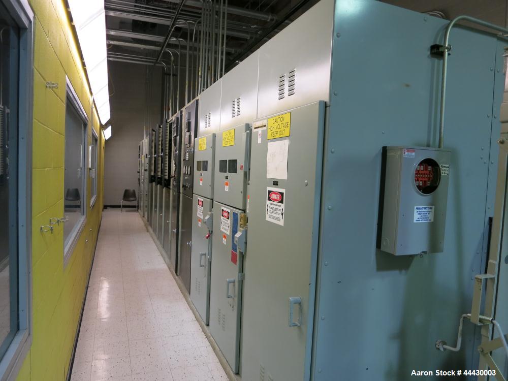 Used Waukesha 4000kW natural gas power plant consisting of (5) Waukesha generator sets as follows: Unit #1 Waukesha model L5108GL SN-C-93726/4, 770 kWe continuous 3/60/4160V, total hours 30,420. Majo...