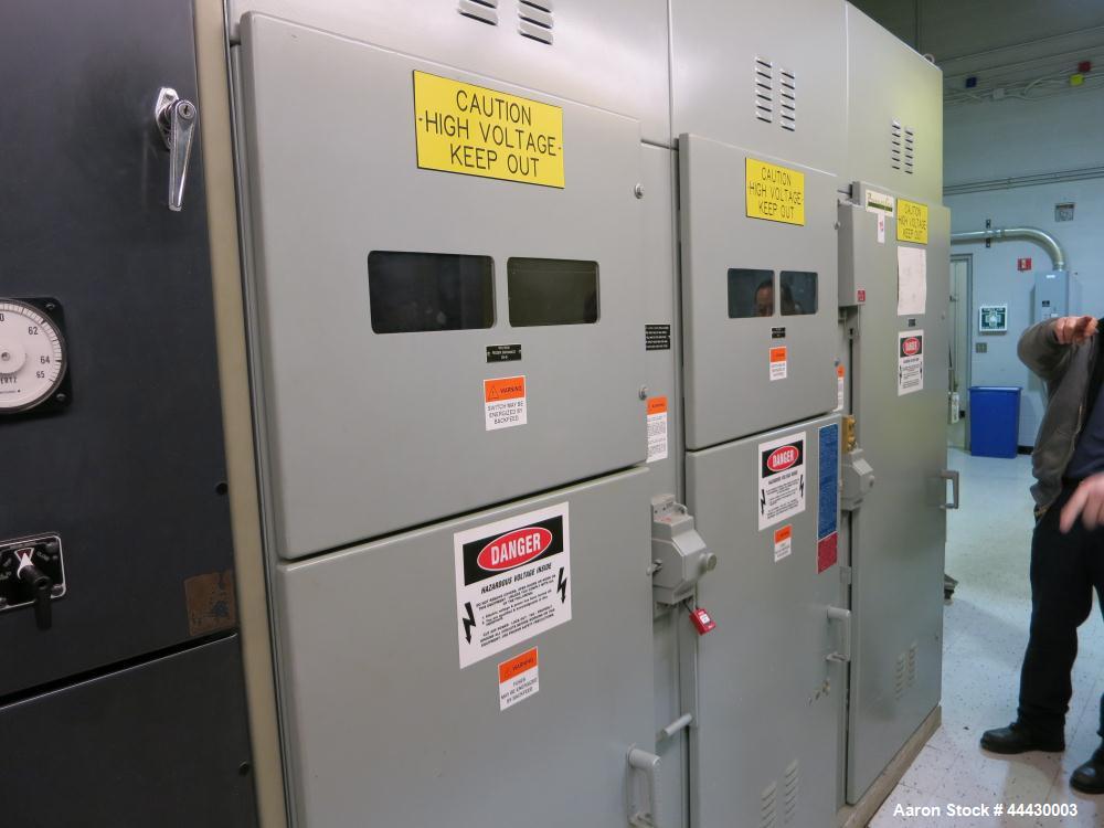 Used Waukesha 4000kW natural gas power plant consisting of (5) Waukesha generator sets as follows: Unit #1 Waukesha model L5108GL SN-C-93726/4, 770 kWe continuous 3/60/4160V, total hours 30,420. Majo...
