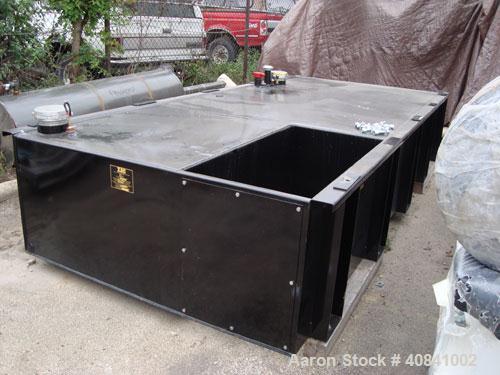 New- ZBM 750 Gallon Sub-Base Fuel Tank, UL Listed, secondary containment generator base tank. Maximum load capacity 22020 lbs. Measures 150"L x 68"W x 26"H. Built 2/2009. SN-C-932680