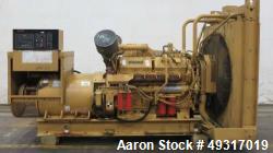 Used-Caterpillar 600 kW Standby (545 kW prime) Diesel Generator Set
