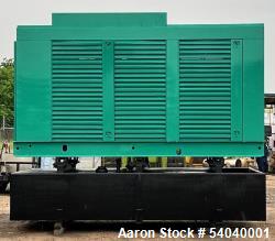 Used 400kW Cummins Enclosed Diesel Generator – Model 400DFEB, 1300-Gal Tank, 955 Hours, 3-Phase