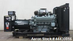 Used Generac 1MW Open Skid Generator | 1130 kW Mitsubishi Diesel Standby Power Unit