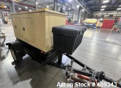 Used- Olympian / Generac 20 kW Trailered Portable Diesel Generator Set,
