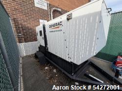 Used Generac Magnum MMG100, serial number 1412212, with only 48.6 hours of operation. It is powered by a John Deere 4045HFG9...