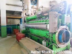 Used Jenbacher JGS 620F Generator System – 6.712 MW Total, 11kV, 20K/23K Hours, Natural Gas, 2012