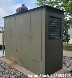 Used- Kohler 100kW standby diesel generator set, Model 100ROZJ, SN-682687. John Deere model 6059TF003 engine, SN-CD6059T4092...