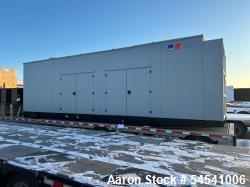 Unused 900 kW MTU Diesel Generator with Sound Attenuated Enclosure & Digital Controls