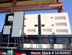 Used Triton Diesel Generator, Model TP-P150-T3. Rated 150 kW. 133 kW prime. 1800 RPM, 3/60/277/480V. SN F024245E. 177 hours.