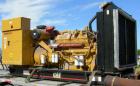 Used CAT 500 kW diesel generator set, 3/60/277-480V. Caterpillar model 3412 engine, 749 hp @ 1800 rpm, serial #3FZ03414. SR4 generator end, 12 wire reconnectable, serial #4RJ00842. CAT product identi...