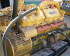 Used CAT 500 kW diesel generator set, 3/60/277-480V. Caterpillar model 3412 engine, 749 hp @ 1800 rpm, serial #3FZ03414. SR4 generator end, 12 wire reconnectable, serial #4RJ00842. CAT product identi...