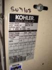 Used Kohler 40 kW Fast-Response II Diesel generator set. Model 40REOZJB, serial #0764825. John Deere engine SN-PE3029T266713. Alternator model 4Q10, 1/60/120/240V. 175 amp main-line circuit breaker. ...