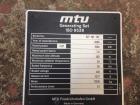 Used MTU Friedrichshafen GmbH 1550kW Gas Generator Set