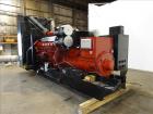 Used Baldor 2000kW diesel generator. Mitsubishi model S16R-Y1PTAA2-1 engine.