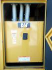 Used Caterpillar 650 kW standby diesel generator set. CAT 3412 engine rated 968 HP at 1800 RPM, SN-1EZ06825.  3/60/277/480V, 12 lead reconnectable to other voltages. 1000 Amp mainline circuit breaker...