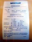 Used Caterpillar 650 kW standby diesel generator set. CAT 3412 engine rated 968 HP at 1800 RPM, SN-1EZ06825.  3/60/277/480V, 12 lead reconnectable to other voltages. 1000 Amp mainline circuit breaker...