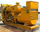Used Cat 285 kW Diesel Generator Set. Caterpillar model D343 engine, serial #62B15282, rated 415 hp @ 1800 rpm. 3/60/240-480 Volt. Main-line circuit breaker. Block heater, muffler (ships loose). 1668...