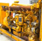 Used Cat 285 kW Diesel Generator Set. Caterpillar model D343 engine, serial #62B15282, rated 415 hp @ 1800 rpm. 3/60/240-480 Volt. Main-line circuit breaker. Block heater, muffler (ships loose). 1668...