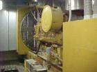 Used CAT 1250 kW Standby Diesel Generator Set. Caterpillar model 3512 engine SN-24Z06091 rated 1818 HP @ 1800 RPM. 3/60/480V. EMCP II control. Muffler (loose). 601 hours. Year 1994. Hospital take out...