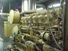 Used CAT 1250 kW Standby Diesel Generator Set. Caterpillar model 3512 engine SN-24Z06091 rated 1818 HP @ 1800 RPM. 3/60/480V. EMCP II control. Muffler (loose). 601 hours. Year 1994. Hospital take out...