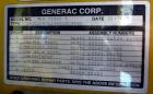 Used Caterpillar / Olympian 200 kW Standby Diesel Generator Set, CAT model 3208 engine rated 299 hp @ 1800 rpm, serial #5YF03072. 3/60/277/480V. 350 Amp main-line circuit breaker. Weather enclosure. ...