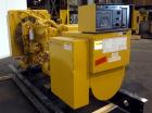 Used Caterpillar 400 kW standby diesel generator set, SN-9DR04152. CAT model 3406 engine rated 587 HP @ 1800 RPM, SN-4ZR07585. 3/60/277-480V with PMG permanent magnet generator, 12 lead reconnectable...