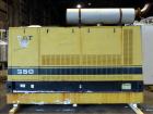 Used Caterpillar 350kW standby diesel generator set, Cat 3406 engine rated 519 HP at 1800 RPM, SN-4RG00872. 3/60/277/480V. 600 Amp main-line circuit breaker. Weather enclosure. Approx 200 gallon sub-...