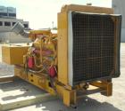 Used CAT 500 kW continuous diesel generator set. Caterpillar model 3412 engine, serial #81Z25339, rated 823 hp @ 1800 rpm. 3/60/277/480 volt, Kato generator model A270920001, serial #14197. Self stan...