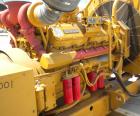 Used CAT 500 kW continuous diesel generator set. Caterpillar model 3412 engine, serial #81Z25339, rated 823 hp @ 1800 rpm. 3/60/277/480 volt, Kato generator model A270920001, serial #14197. Self stan...