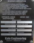 Used CAT 500 kW continuous diesel generator set. Caterpillar model 3412 engine, serial #81Z25339, rated 823 hp @ 1800 rpm. 3/60/277/480 volt, Kato generator model A270920001, serial #14197. Self stan...