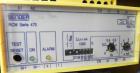 Used Cat 750kW Standby Diesel Generator Set. Cat model 3412 engine rated 1109 hp at 1800 rpm, serial #1EZ06388. 3/60/480V 12 wire. EMCP II+ digital control. UL 2200 listed package. 1600 Amp main-line...