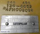 Used Cat 750kW Standby Diesel Generator Set. Cat model 3412 engine rated 1109 hp at 1800 rpm, serial #1EZ06388. 3/60/480V 12 wire. EMCP II+ digital control. UL 2200 listed package. 1600 Amp main-line...