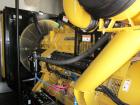 Used CAT 600 kW standby diesel generator set, SN-AER00103, Caterpillar 3412 engine rated 896 HP at 1800 RPM, SN-3FZ02299. 3/60/277/480V. 1200 Amp main-line circuit breaker and 600 Amp load bank circu...