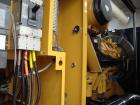Used CAT 600 kW standby diesel generator set, SN-AER00103, Caterpillar 3412 engine rated 896 HP at 1800 RPM, SN-3FZ02299. 3/60/277/480V. 1200 Amp main-line circuit breaker and 600 Amp load bank circu...